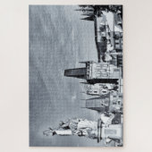 Praag & Charles Bridge, Hradcany Castle/vintage Legpuzzel (Verticaal)
