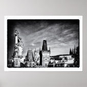 Praag & Charles Bridge Tower/Tsjechisch Poster (Voorkant)