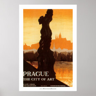 Praag - de kunststad poster
