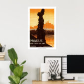 Praag - de kunststad poster (Thuiskantoor)