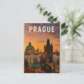 Praag – De Stad met Honderd Torens Briefkaart (Staand voorkant)
