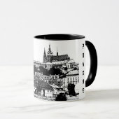 Praag, Historische stad, Castle & Flag - Tsjechisc Mok (Voorkant rechts)