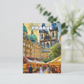 Praag, juweel van Bohemen Briefkaart (Staand voorkant)