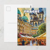 Praag, juweel van Bohemen Briefkaart (Voorkant / Achterkant)