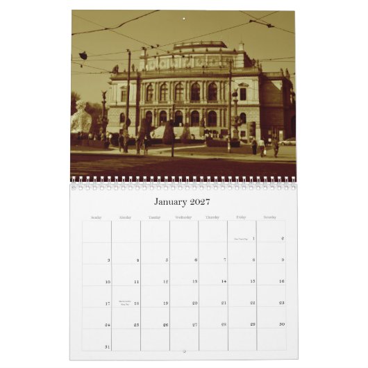 Praag Kalender (Jan 2027)