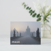 Praag Karelsbrug Reizen Briefkaart (Staand voorkant)