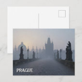 Praag Karelsbrug Reizen Briefkaart (Voorkant / Achterkant)