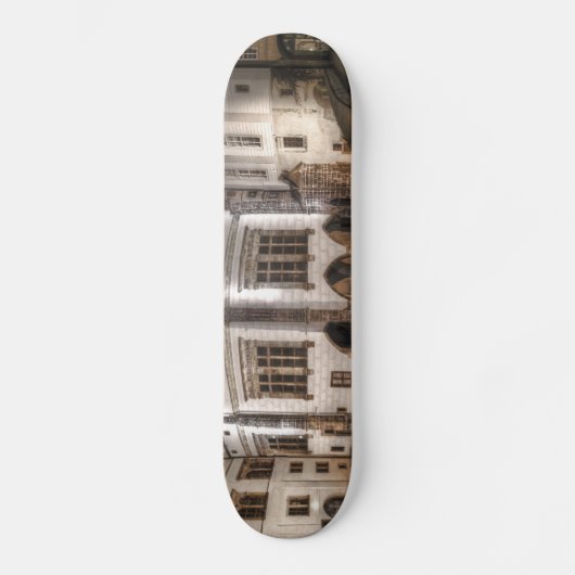 Praag Kasteel Paleis Nacht Skateboard (Voorkant)