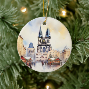 Praag Keramisch Ornament