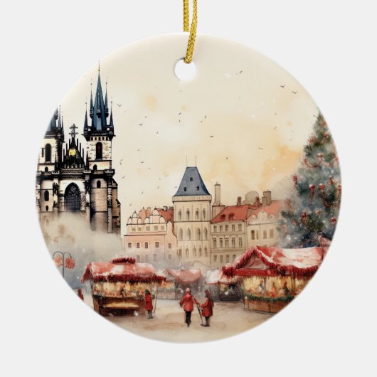 Praag Keramisch Ornament (Voorkant)