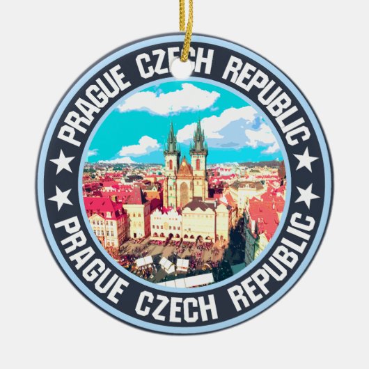 Praag Keramisch Ornament (Voorkant)