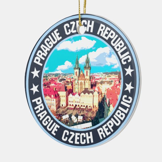 Praag Keramisch Ornament (Links)