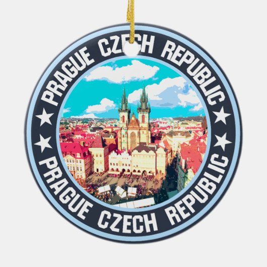 Praag Keramisch Ornament (Achterkant)