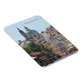 Praag kerk uitzicht koelkastmagneet magneet (Rechterzijde)