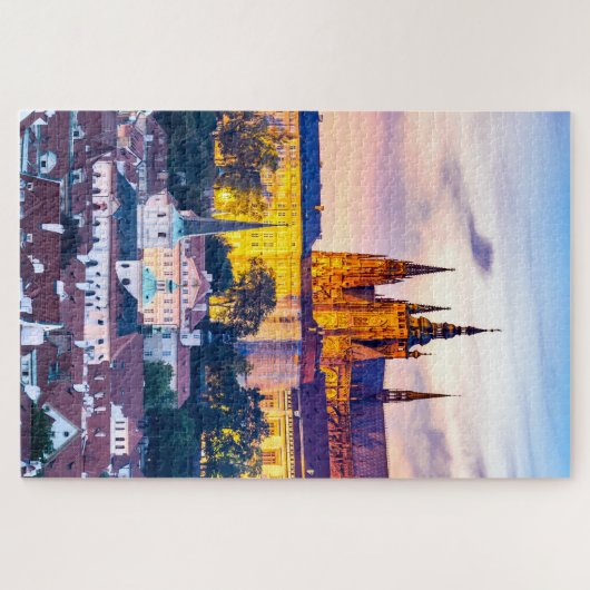 Praag Legpuzzel (Horizontaal)