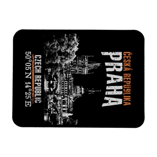 Praag Magneet (Horizontaal)