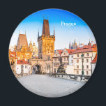 Praag Magneet<br><div class="desc">Ronde magneet Praag</div>