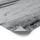 Praag - Mala Strana Uitzicht met Selectieve Kleur Poster (Hoek)