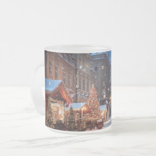 Praag Matglas Koffiemok (Voorkant links)