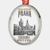 Praag Metalen Ornament (Links)