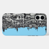 Praag middeleeuwse hoofdstad van Tsjechische Repub Case-Mate iPhone Case (Achterkant (horizontaal))