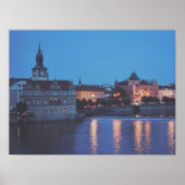 Praag Nacht Fine Art Fotografie Print (Voorkant)
