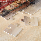 Praag nacht in Tsjechië Legpuzzel (Zijkant)