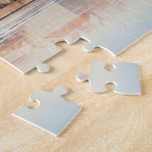 Praag nacht in Tsjechië Legpuzzel (Zijkant)