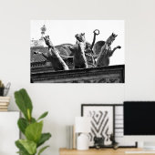 Praag - Nationaal theater Poster (Thuiskantoor)