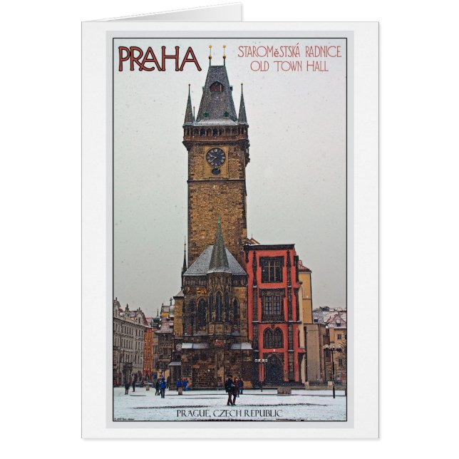 Praag - Old Town Hall (Voorkant)