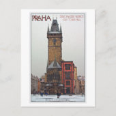 Praag - Old Town Hall Briefkaart (Voorkant)