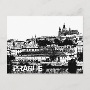 Praag, Old Town, Hradcany Castle, Tsjechië Briefkaart