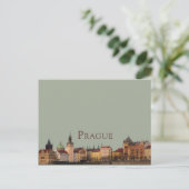 Praag: Old Town Skyline Briefkaart (Staand voorkant)