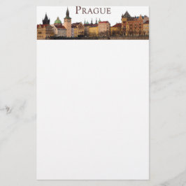 Praag: Old Town Skyline Briefpapier