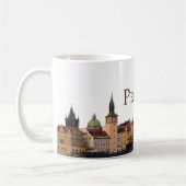 Praag: Old Town Skyline Koffiemok (Links)