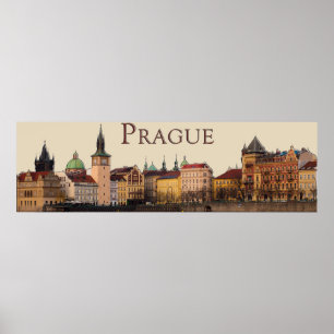 Praag: Old Town Skyline Poster