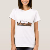 Praag: Old Town Skyline T-shirt (Voorkant)