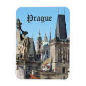 Praag, Old Town Square, Rooftops Magneet (Verticaal)