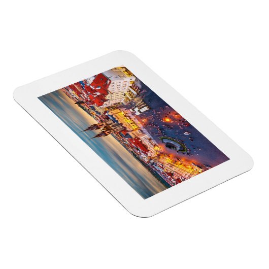 Praag op kerstdag magneet (Rechterzijde)