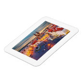 Praag op kerstdag magneet (Linkerzijde)