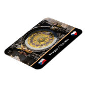 Praag & Orloj - Astronomische klok /Tsjechisch Magneet (Linkerzijde)