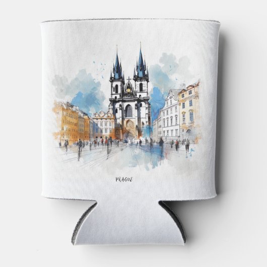 Praag oud blikjeskoeler (Voorkant)