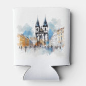 Praag oud blikjeskoeler (Achterkant)