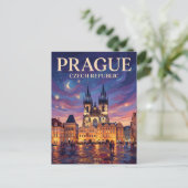 Praag Oude Stad Plein Tsjechië Briefkaart (Staand voorkant)