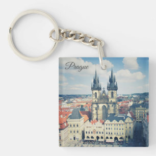 Praag oude stadsplein sleutelhanger