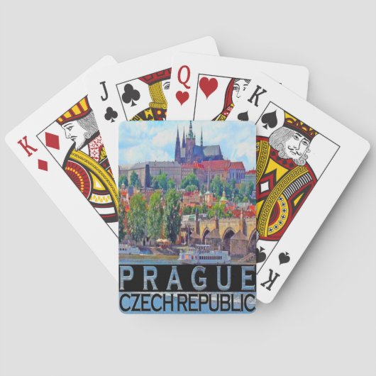 Praag Pokerkaarten (Achterkant)