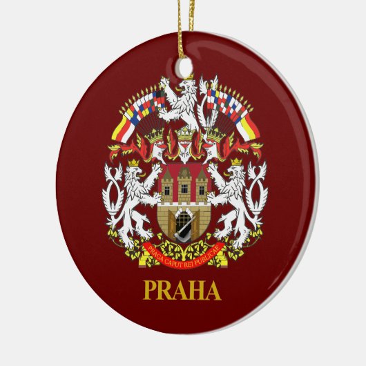 Praag (Praag) Keramisch Ornament (Links)