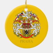 Praag (Praag) Keramisch Ornament (Achterkant)