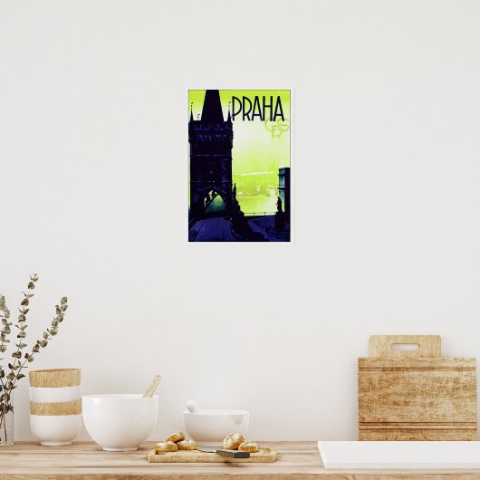 Praag (Praag) Poster (Keuken)