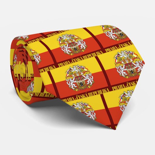 Praag (Praag) Stropdas (Opgerold)